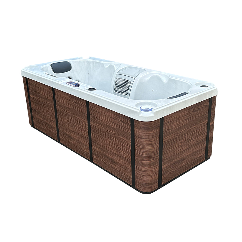 BG-8900 2025 Deluxe 2 Person Hot Tub with Eight Treasures Control System New Product for Outdoor Bathing in Villa Terrace