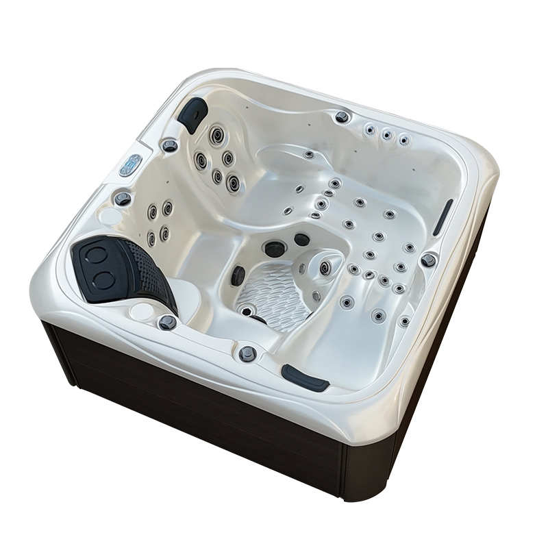  BG-8892 4 Persons Acrylic Portable Whirlpools Adults Bathtub Spa Massage Pool 