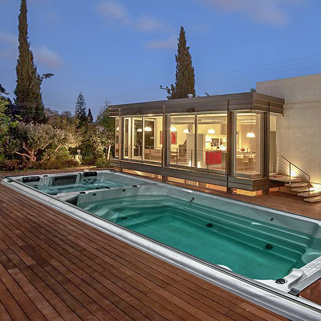 BG-6611 Hot Sales Cheap CE Approved Balboa System Acrylic Freestanding Spa Swim Pool