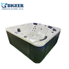 BG-8520 Freestanding 6 adult person hydrotherapy bath hot tub spa pool outdoor with massage jets 