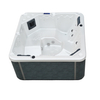 2025 Newly Upgraded One-Piece Skirt Panel Unique Internal Design BG-8819 Outdoor Whirlpool Acrylic Shell Garden Bathtub Hotels