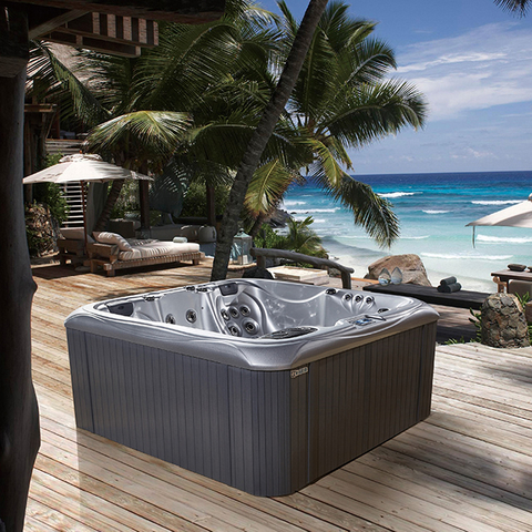 BG-8893 Portable Beautiful Hot Tub Hydro Spa with 2 Loungers 