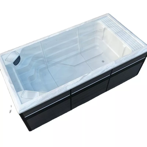 BG-6661 Chinese Cheap Buy Outdoor Portable Swimming Pool with Training Machine Swim Spa