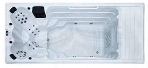 BG-6652A Buy Hot Tub Balboa System Modern Swim Spa Pool with Training Machine Endless Pool