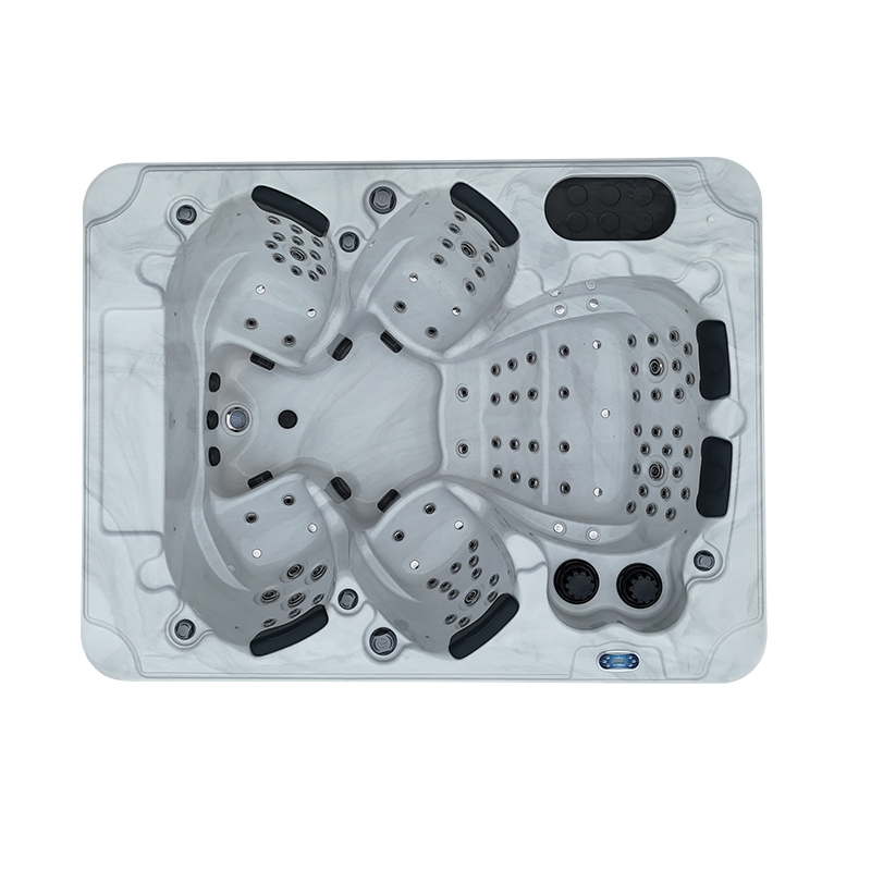 BG-8866 Bigeer hot tub piscine indoor outdoor spa for 6 person with balboa controller 