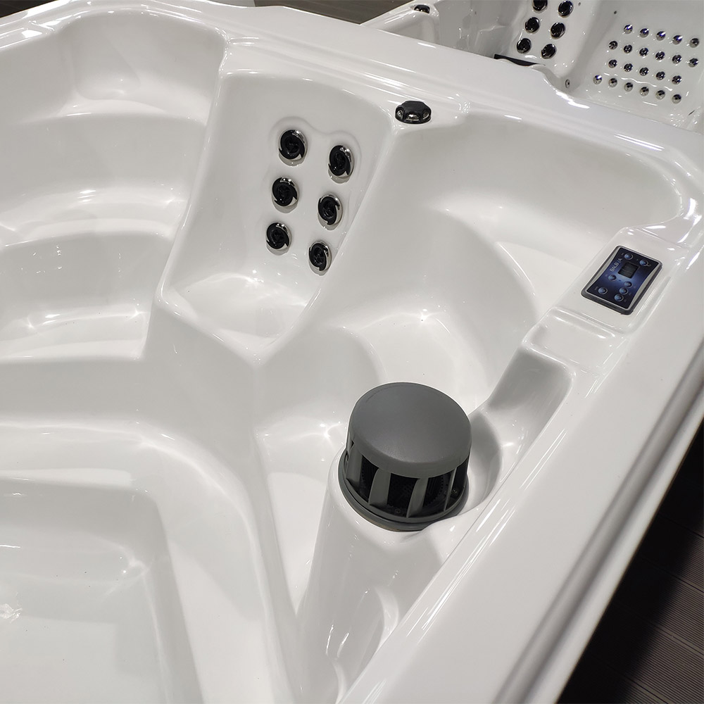 BG-6613 New popular Swimspa with New Design Decoration Stainless Steel 304 Cobra Waterfall outdoor