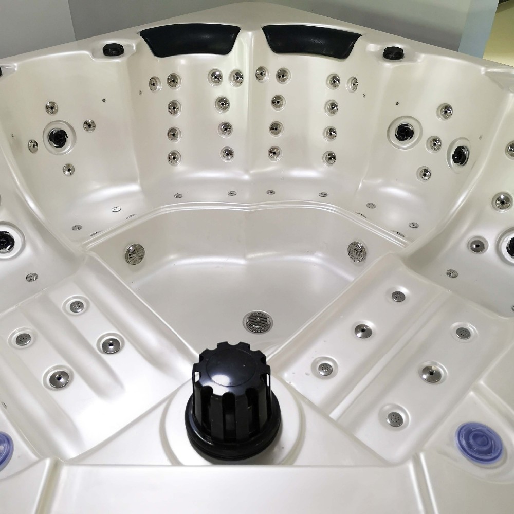 BG-8520 Freestanding 6 adult person hydrotherapy bath hot tub spa pool outdoor with massage jets 
