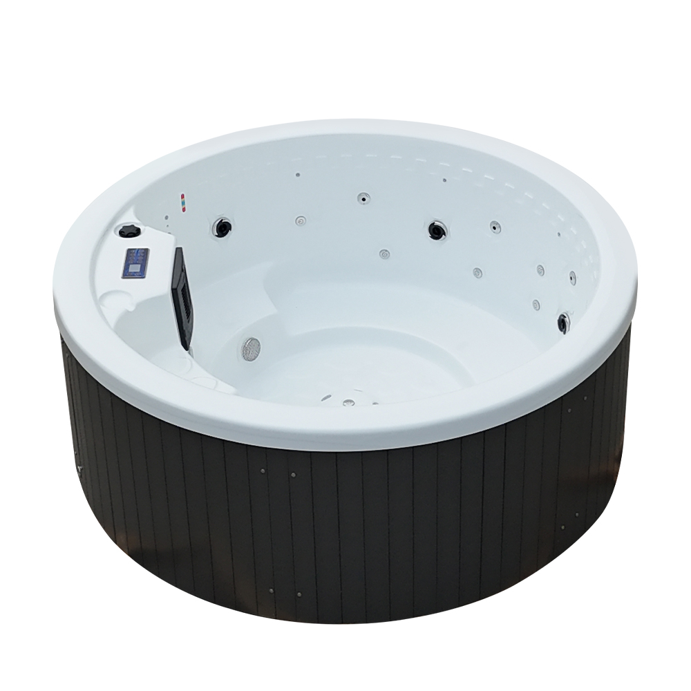 2025 Newly Upgraded Smart Massage Outdoor SPA 5-Seat Cylindrical Pool for Hotels BG-8820 Automatic APP Control for Outdoors