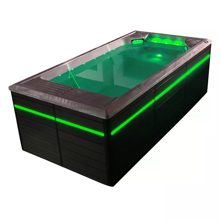 BG-6661 Chinese Cheap Buy Outdoor Portable Swimming Pool with Training Machine Swim Spa