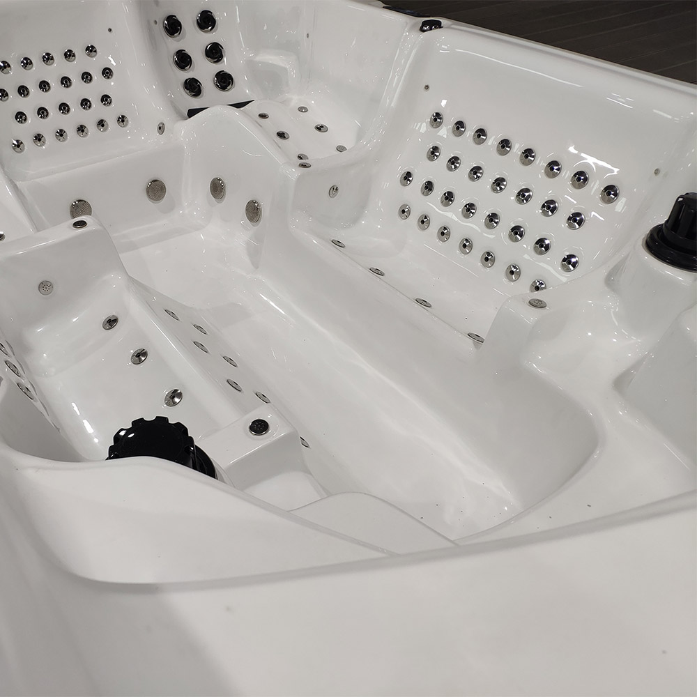 BG-6613 New popular Swimspa with New Design Decoration Stainless Steel 304 Cobra Waterfall outdoor