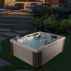 BG-8801 Bigeer 2025 New Luxury Design Fiberglass Freestanding Whirlpool Bathtub Outdoor Spa Hot Tub