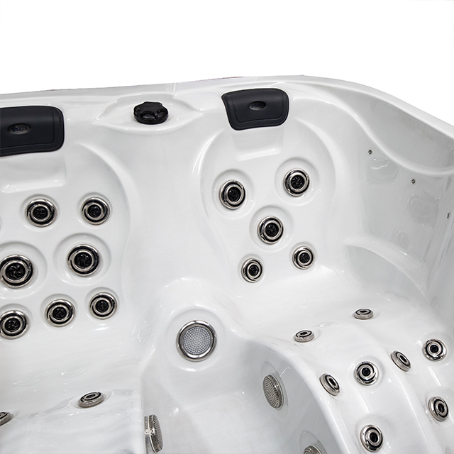 BG-8895C High Quality Acrylic Above Ground Endless Swim Spa Pool Fitness Spa Bathtub Hot Tub 