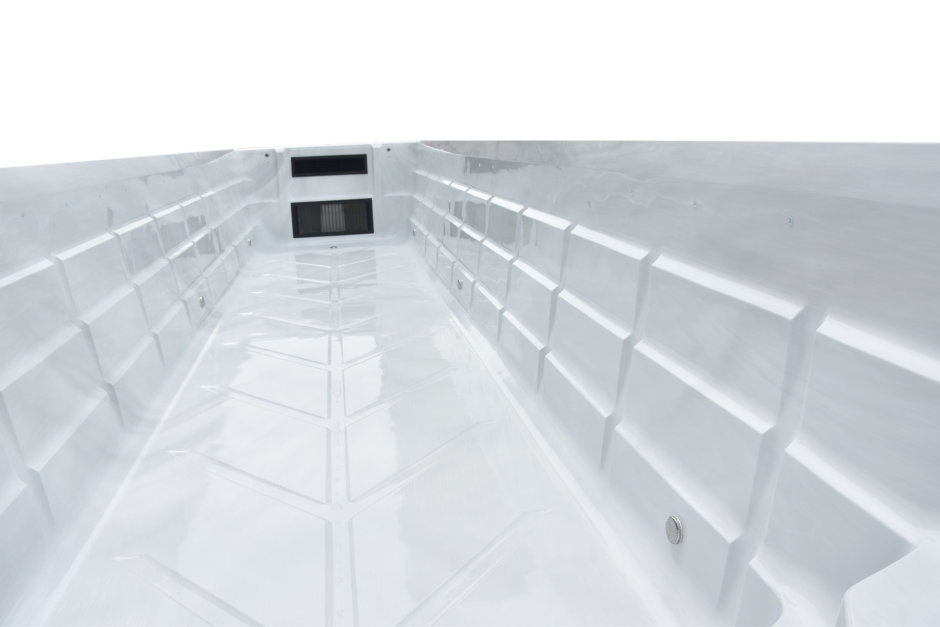 BG-6665 New design 11.8 Meters long pure swimming pool with laminar swimming machine