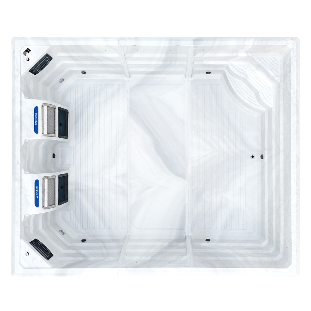 2025 New BG-42A Acrylic Outdoor 4.2-meter-wide Double Swimming Pool