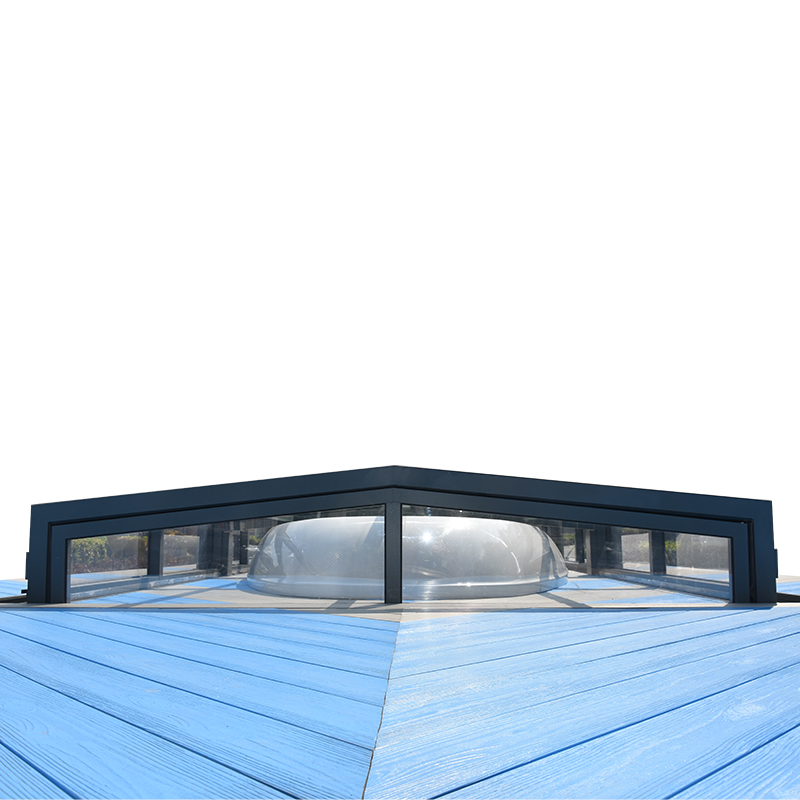 Transparent Retractable Swim Pool Cover