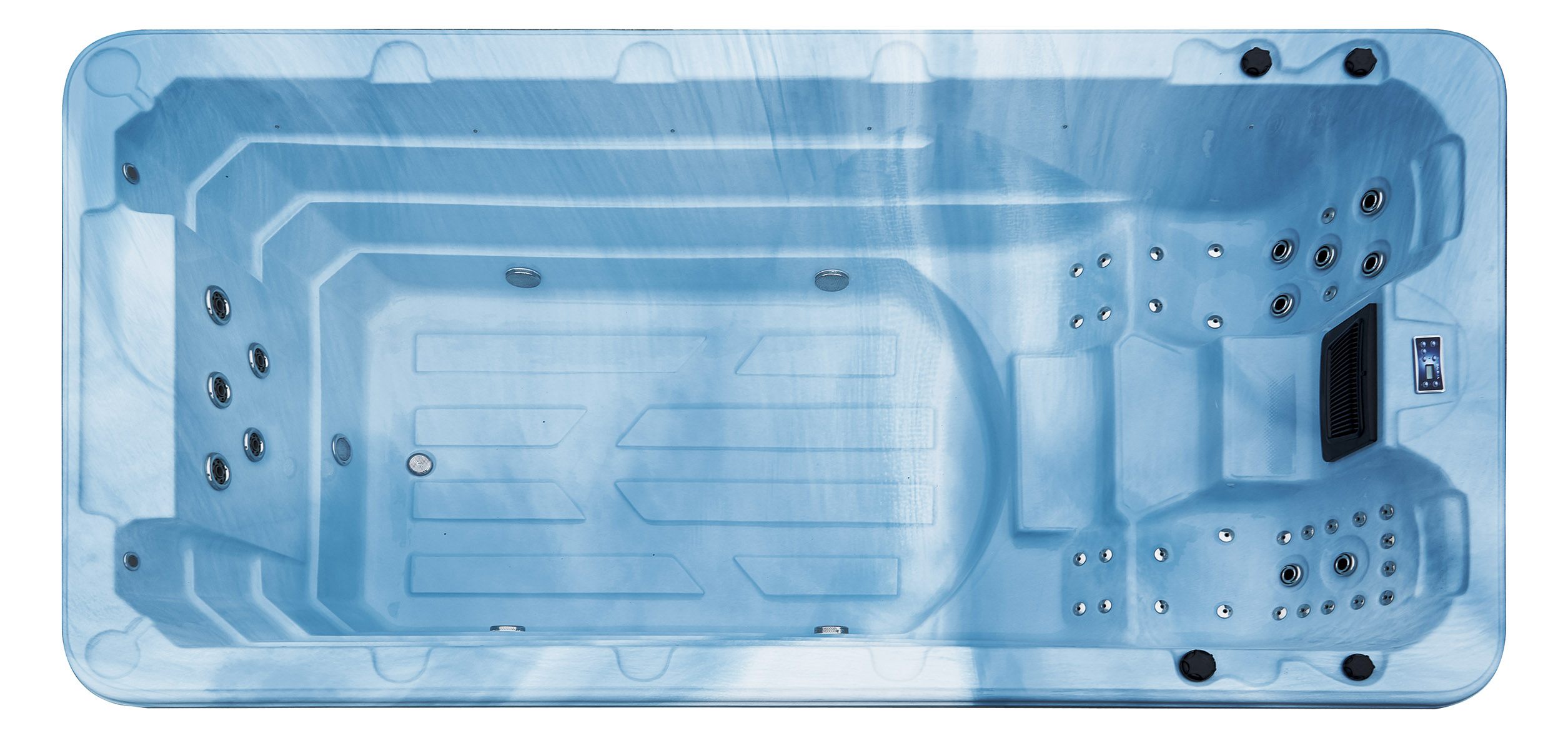 BG-6601 Hot Sale Massage Acrylic Bathtub Whirlpool Balboa Swimming Spa Pool