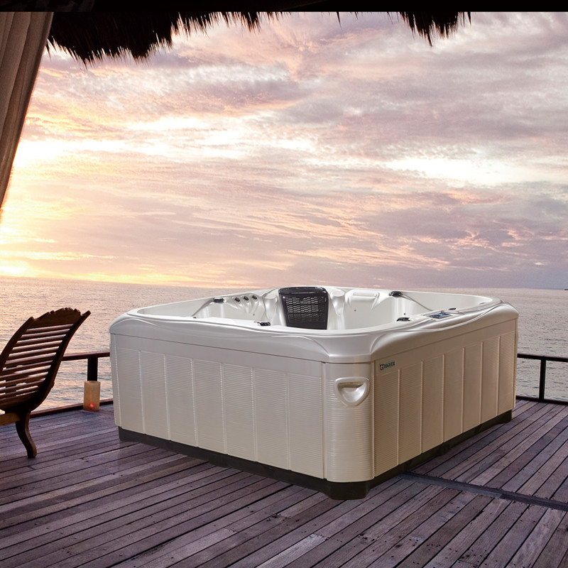 BG-8895C High Quality Acrylic Above Ground Endless Swim Spa Pool Fitness Spa Bathtub Hot Tub 