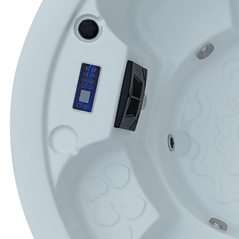 2025 Newly Upgraded Smart Massage Outdoor SPA 5-Seat Cylindrical Pool for Hotels BG-8820 Automatic APP Control for Outdoors