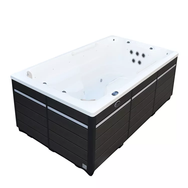 BG-6653 Bigeer 4 Meters Outdoor Whirlpool Endless Swim Spa Pool with Cover