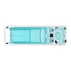 BG-6616 Extra Long Deeper Infinity swimming pool spa with dual zone 