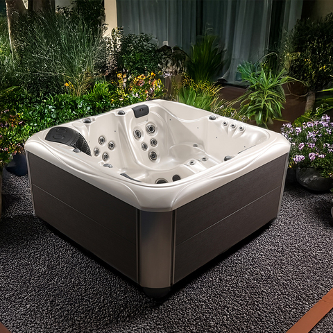  BG-8892 4 Persons Acrylic Portable Whirlpools Adults Bathtub Spa Massage Pool 