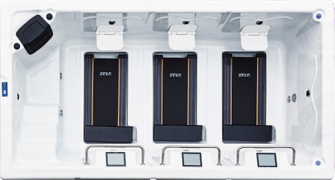 BG-9963 Three person underwater treadmill