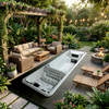 BG-6611 Hot Sales Cheap CE Approved Balboa System Acrylic Freestanding Spa Swim Pool
