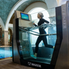 BG-9970 Walk in water walker with hydraulic treadmill 