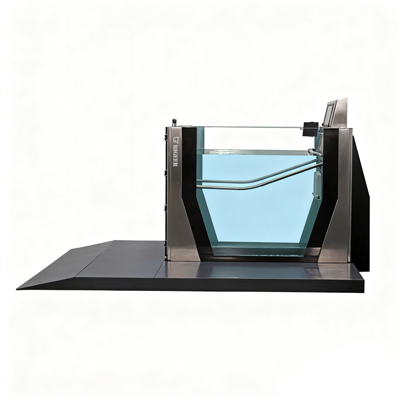 BG-9970 Walk in water walker with hydraulic treadmill 