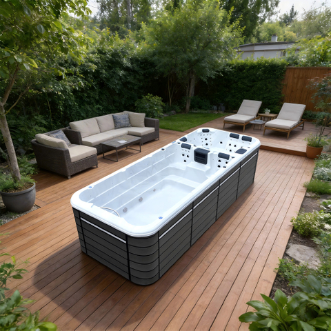 BG-6609 Hot Sales Ce Approved Balboa System Acrylic Freestanding Spa Swim Pool 