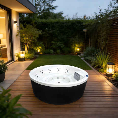 BG-6619 Bigeer bionic freestanding spa bathtub for 1 person hot bath tub 