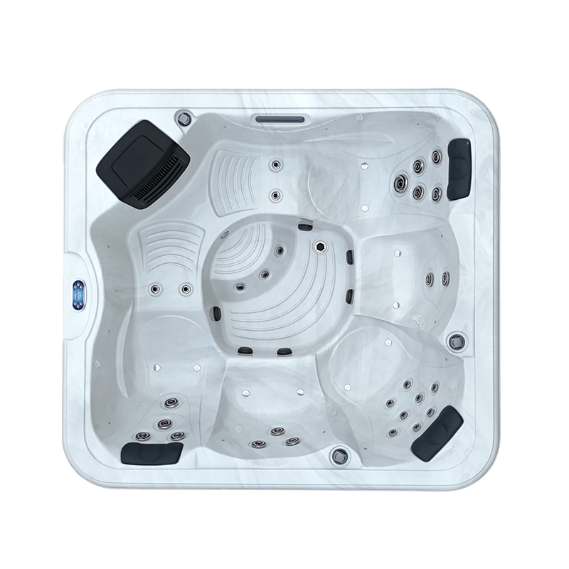 BG-8833 5-Person Outdoor Hydrotherapy Hot Tub | 2 Lounge 3 Seats Premium Spa