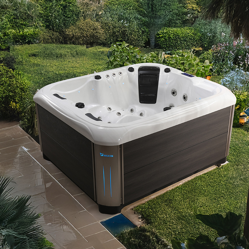 BG-8891 5-Person Luxury Hydrotherapy Hot Tub | 2 Lounges 3 Seats Outdoor Spa