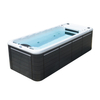 BG-6651 5.2m Luxury Endless Swim Spa 2 Seats Outdoor Constant Temperature Massage Pool Aristech Acrylic Swimspa for Villa Garden Hotel Homestay