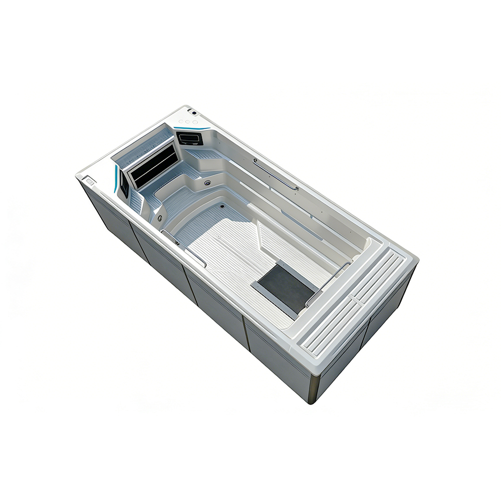 BG-6661 Chinese Cheap Buy Outdoor Portable Swimming Pool with Training Machine Swim Spa